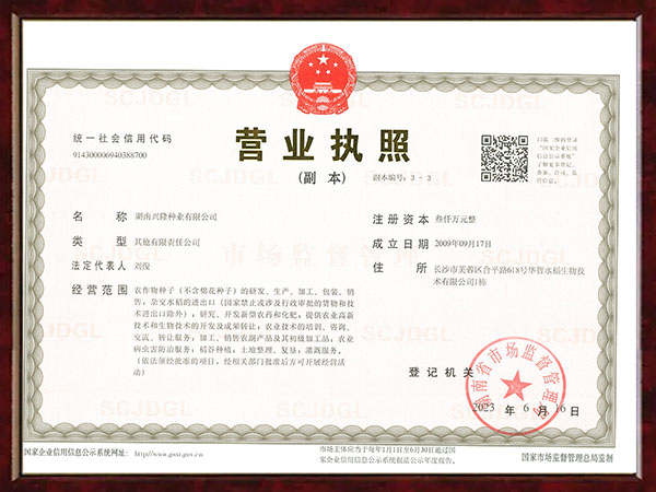 湖南興隆種業(yè)有限公司,長(zhǎng)沙稻谷種植與銷售,長(zhǎng)沙農(nóng)作物品種的選育,長(zhǎng)沙農(nóng)業(yè)病蟲(chóng)害防治服務(wù)